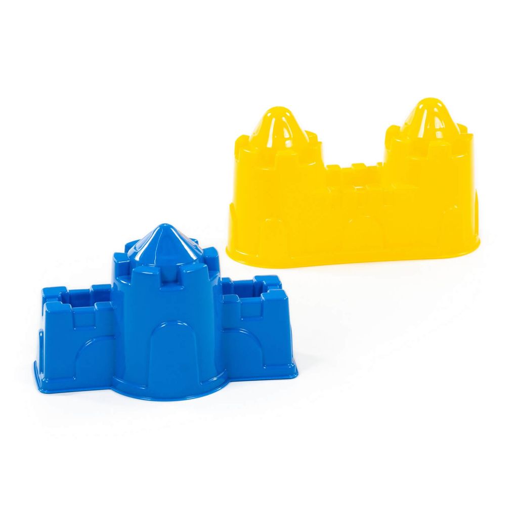 Формочки (замок стена с одной башней + замок стена с двумя башнями) - Полесье фото 4