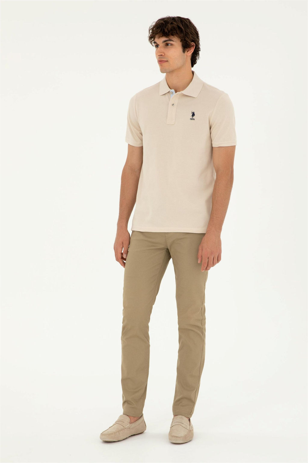 Мужская базовая футболка Stone - U.s. polo assn фото 4