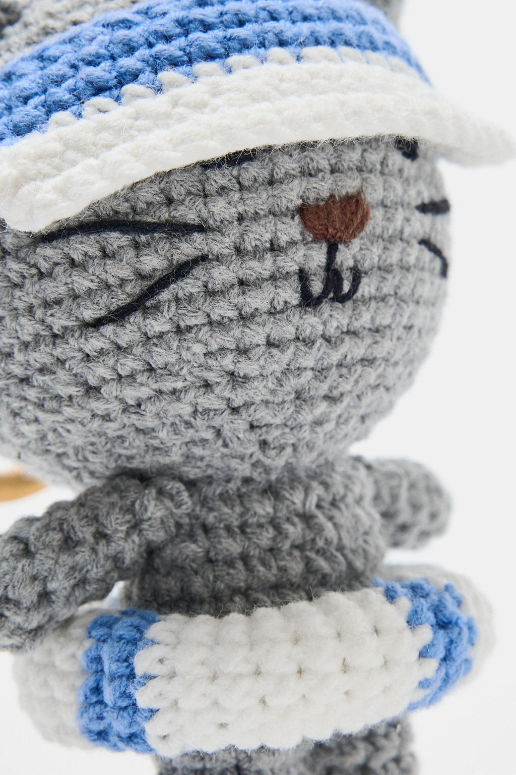 LLAVERO CHARM GATITO / Gris - Zara фото 6