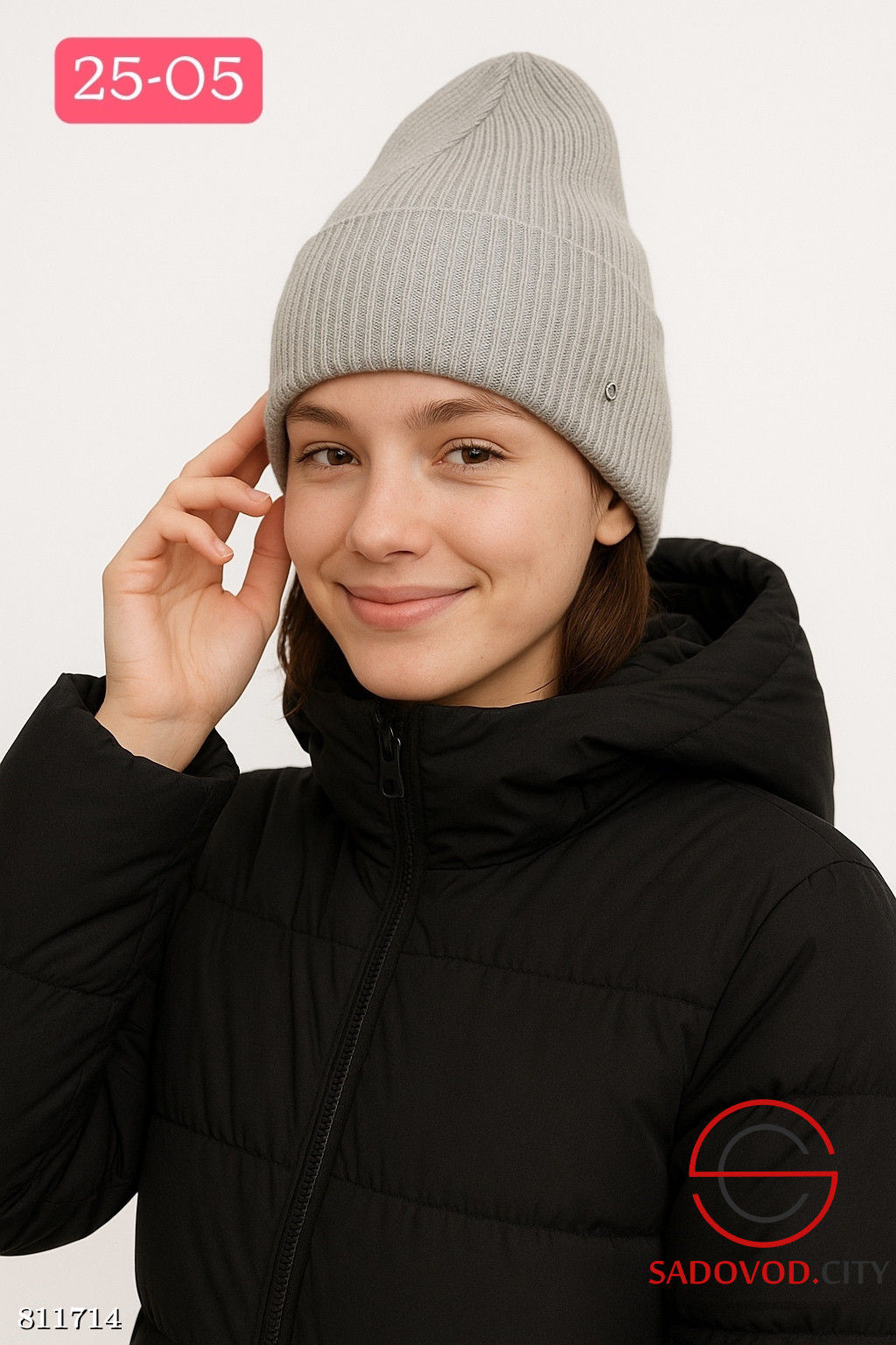 Шапка женская двойная зимняя - Bruno фото 17