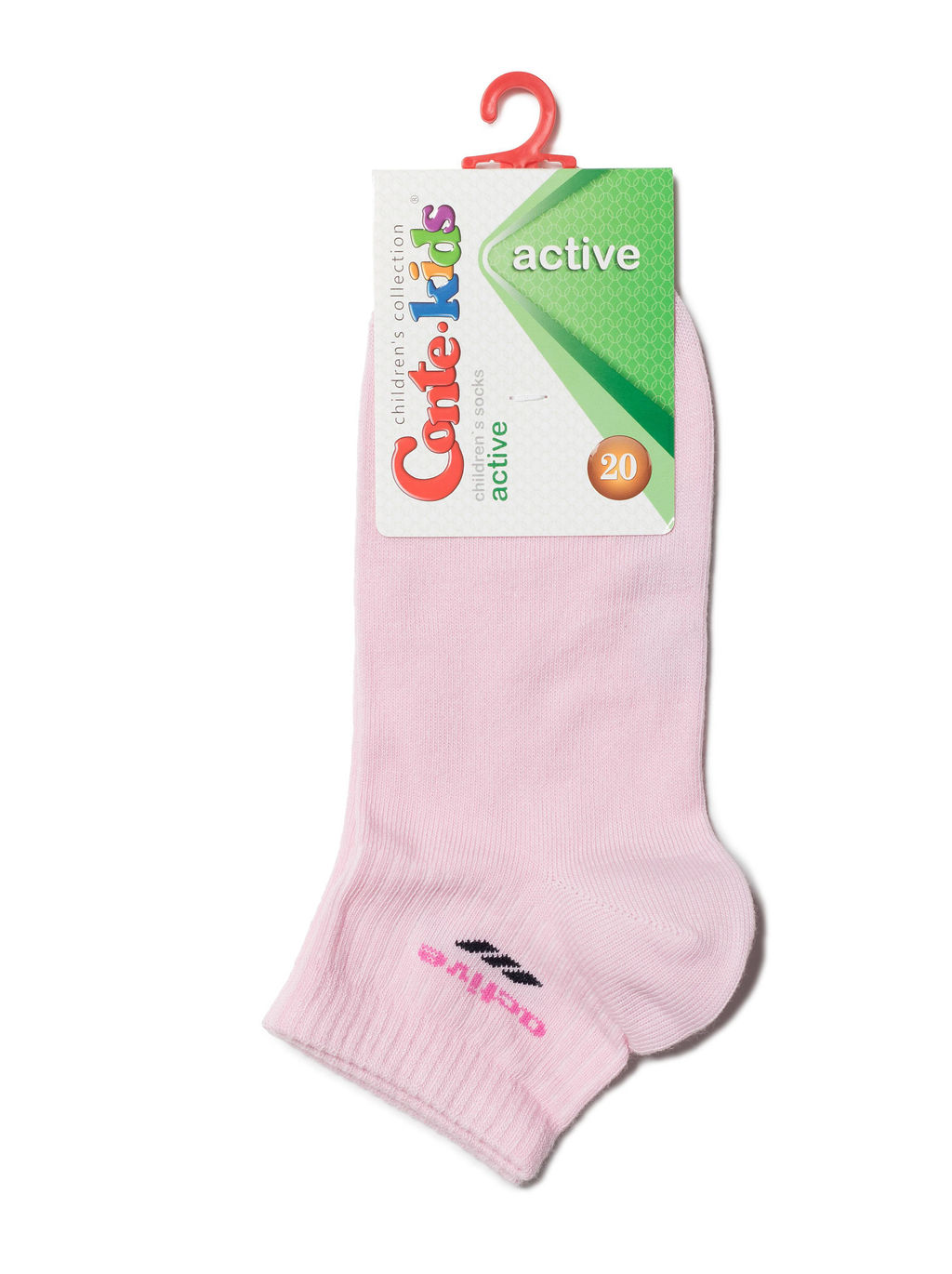 Цена за 2 пары Conte-kids ACTIVE (короткие) св.розовый