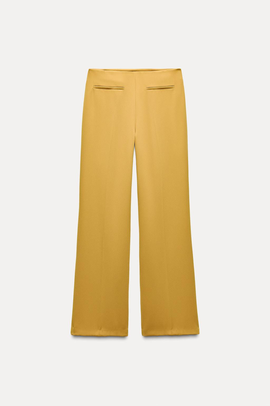 ZW COLLECTION FLARED TROUSERS WITH POCKETS - Zara фото 13