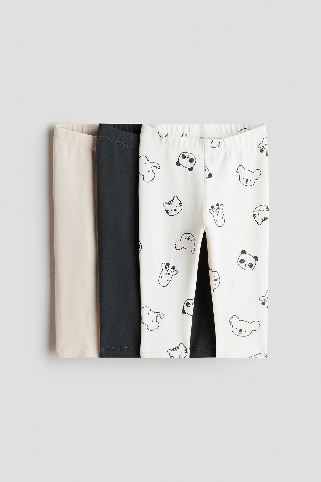Pack de 3 leggings en punto de algod?n - H&m фото 7