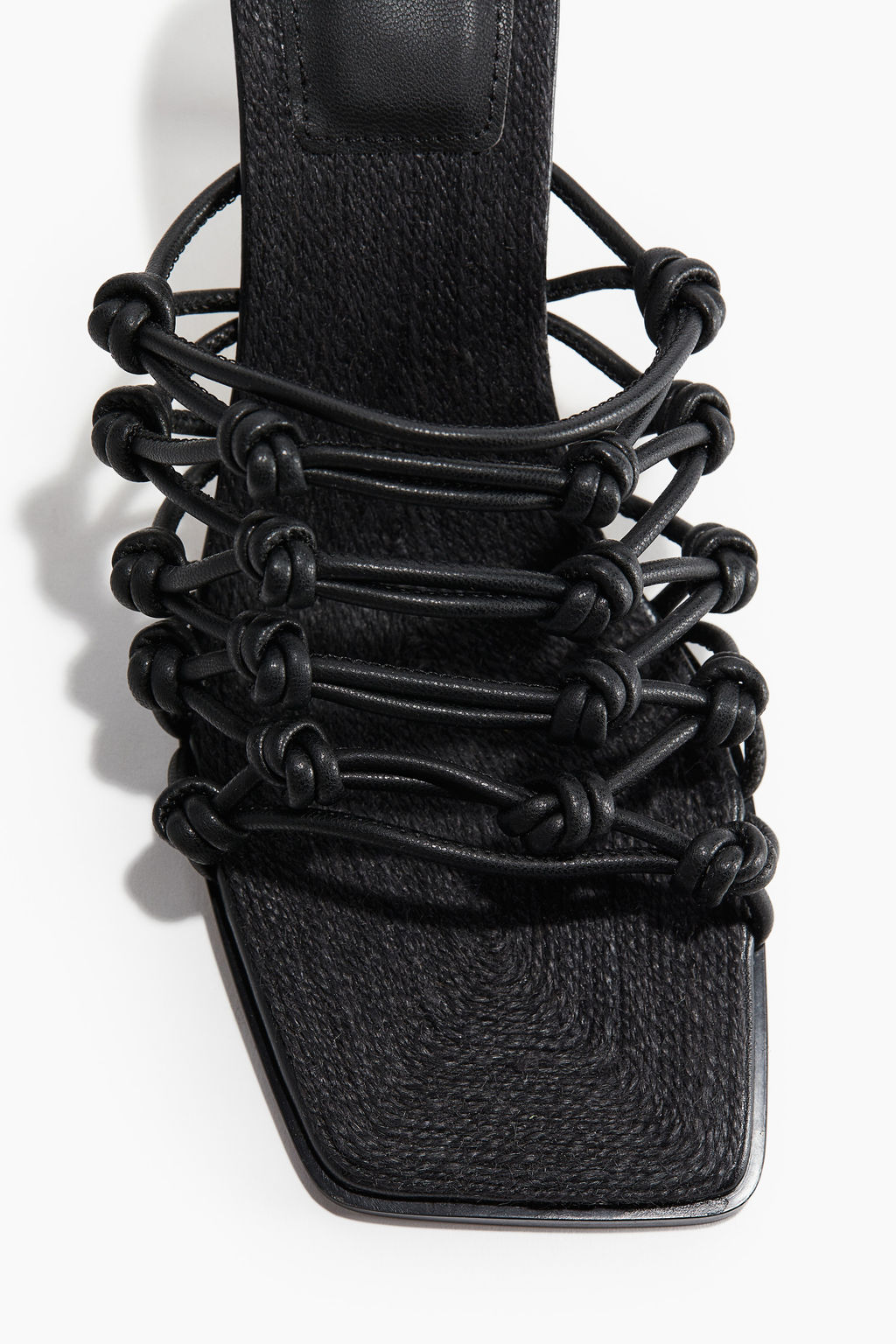 Sandalias de tacon con nudos decorativos - H&m фото 7