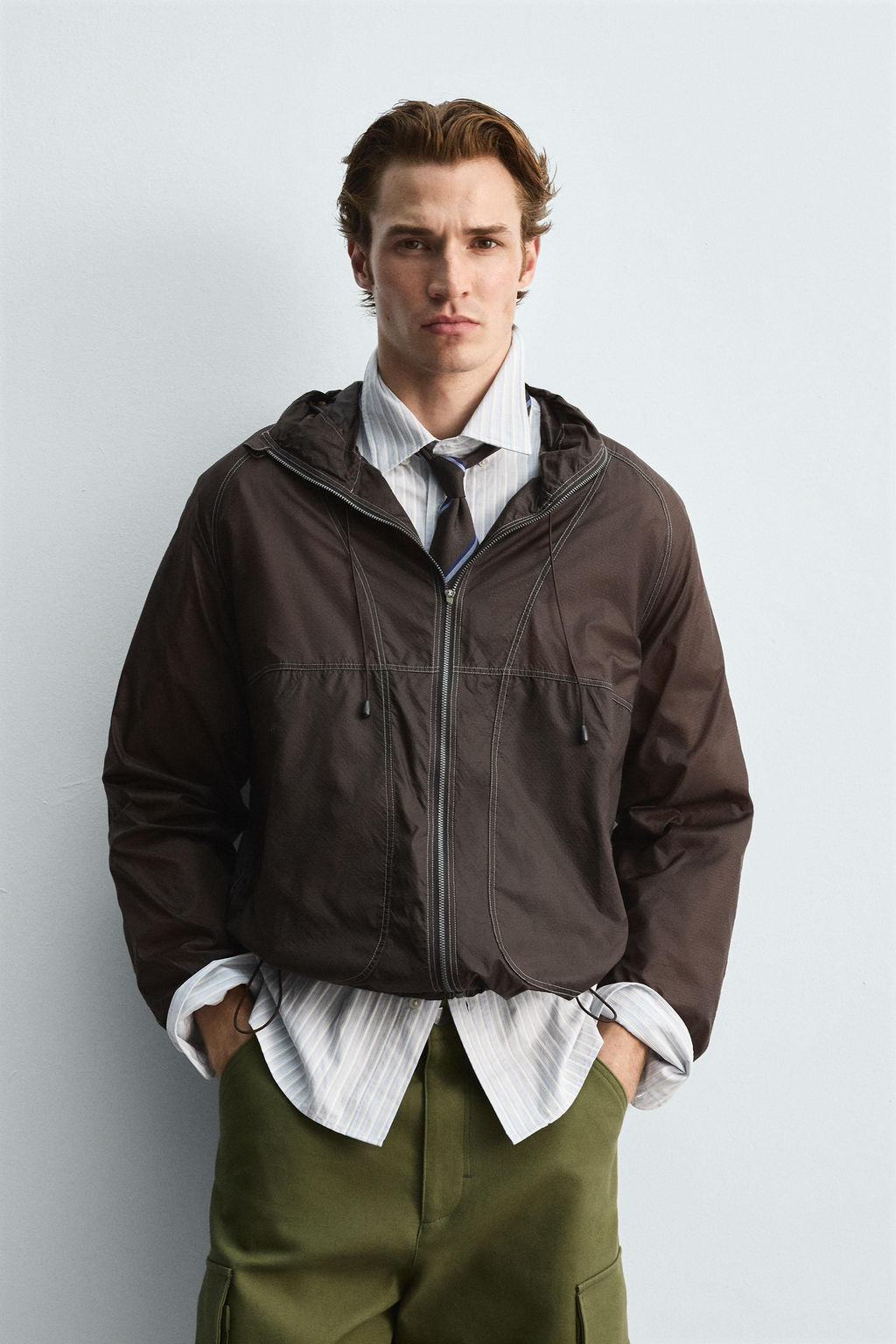 LIMITED EDITION WINDBREAKER JACKET - Zara фото 2