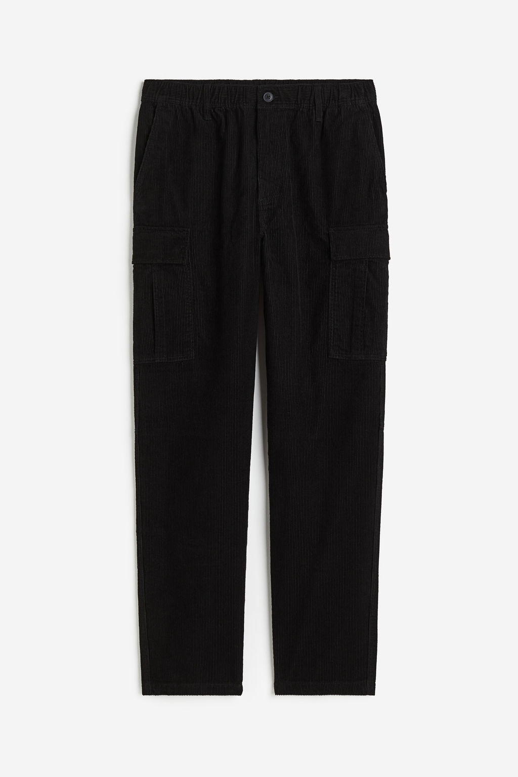 Pantalon cargo de pana Regular Fit - H&m фото 3
