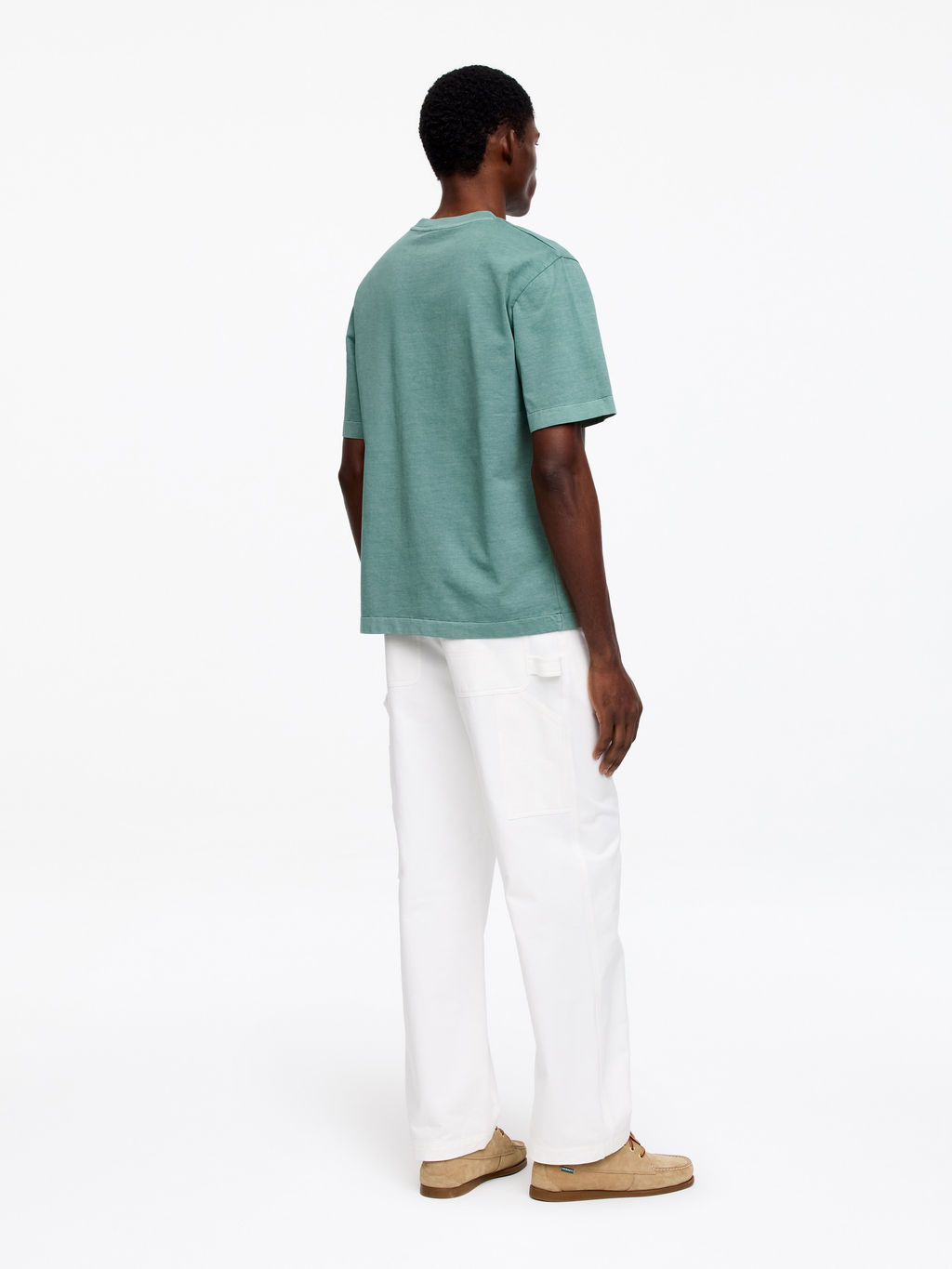 Camiseta garment dyed de punto interlock - H&m фото 4