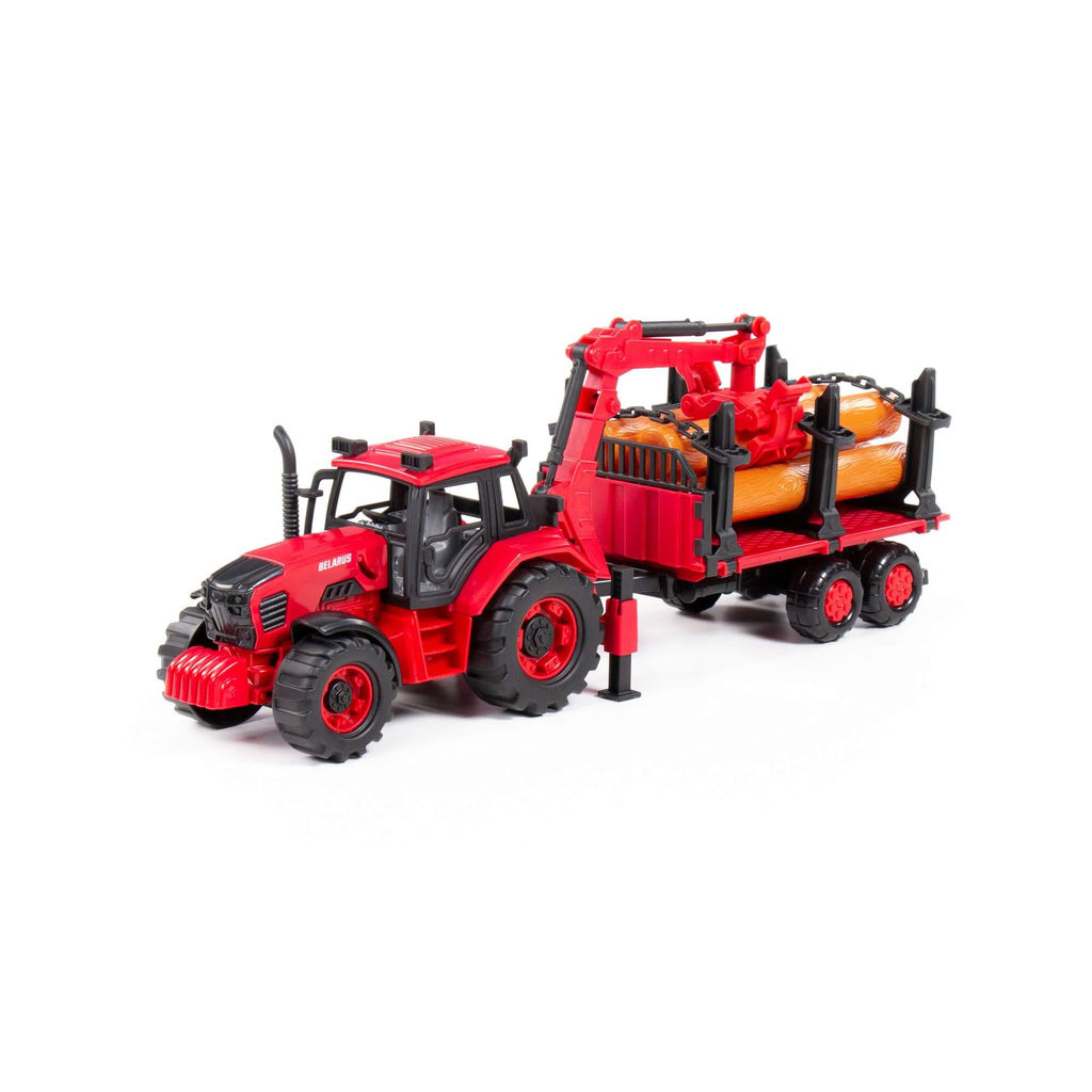 Трактор BELARUS с лесовозом и манипулятором - Полесье фото 2