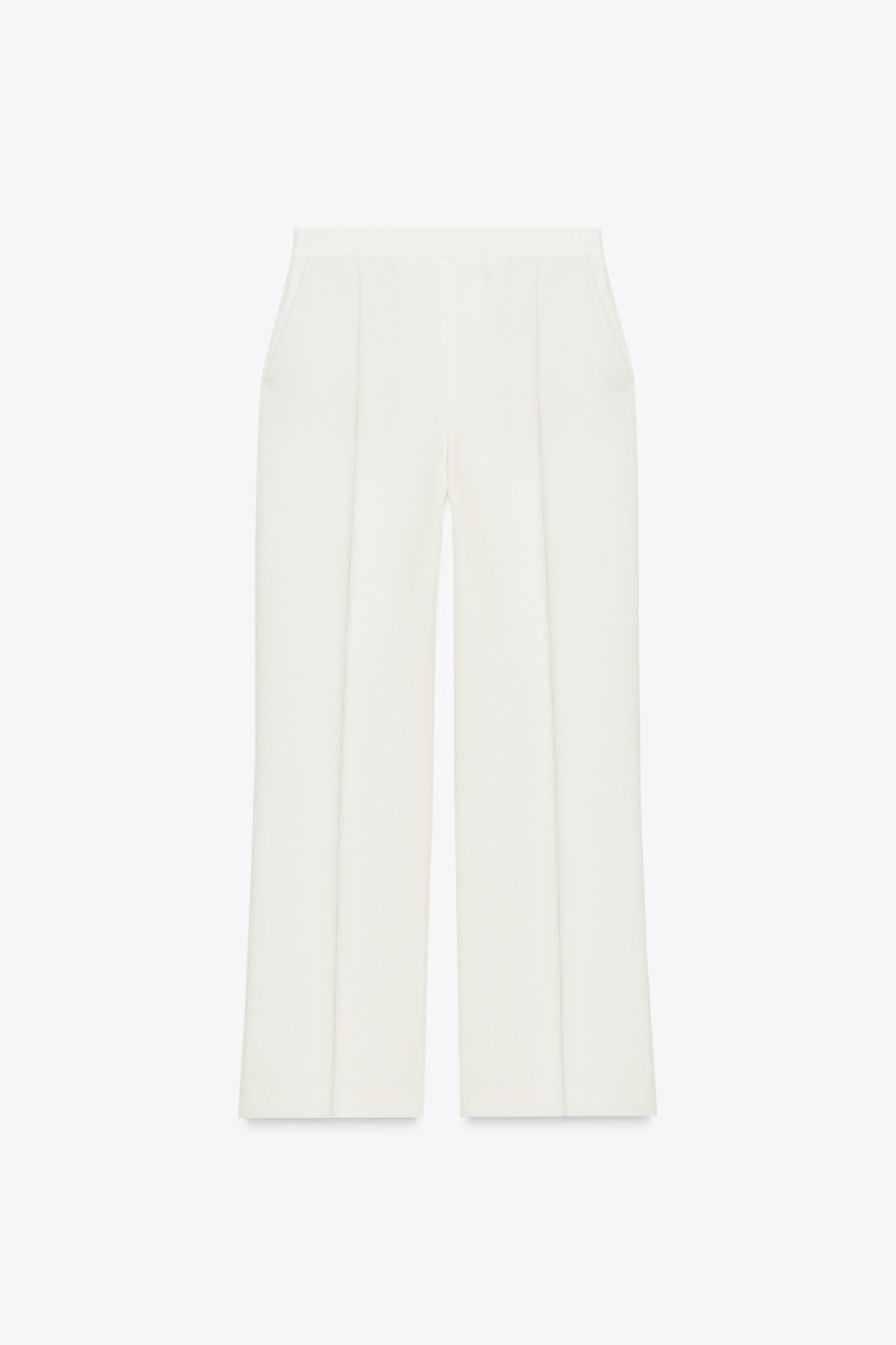 HIGH-WAIST STRAIGHT-LEG TROUSERS - Zara фото 5