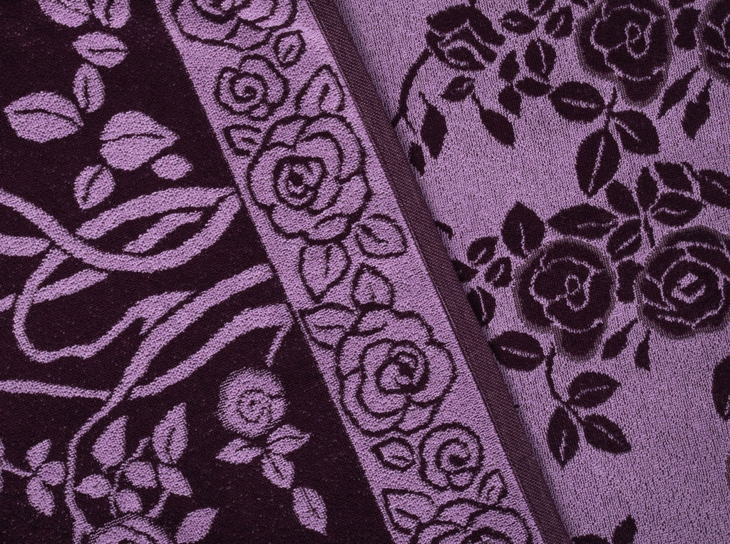 Плед 3с109.411ж1 Розы в цвету(фиалка4) 208х150 см