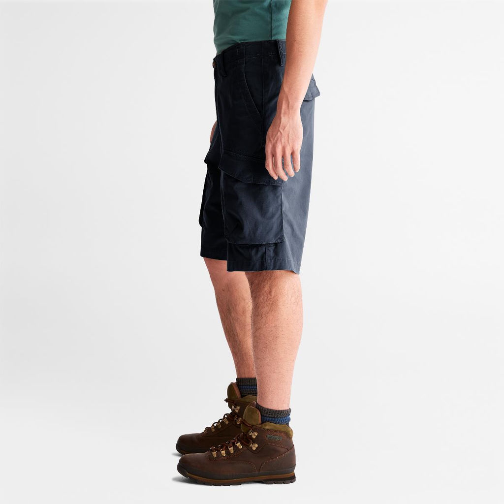 Шорты Timberland TFO Cargo Short Twill Relaxed темно-синие  фото 4
