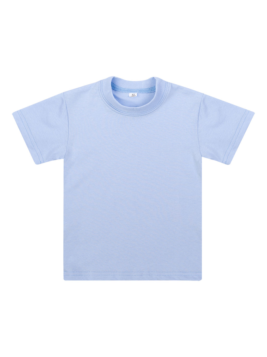 Футболка детская голубая