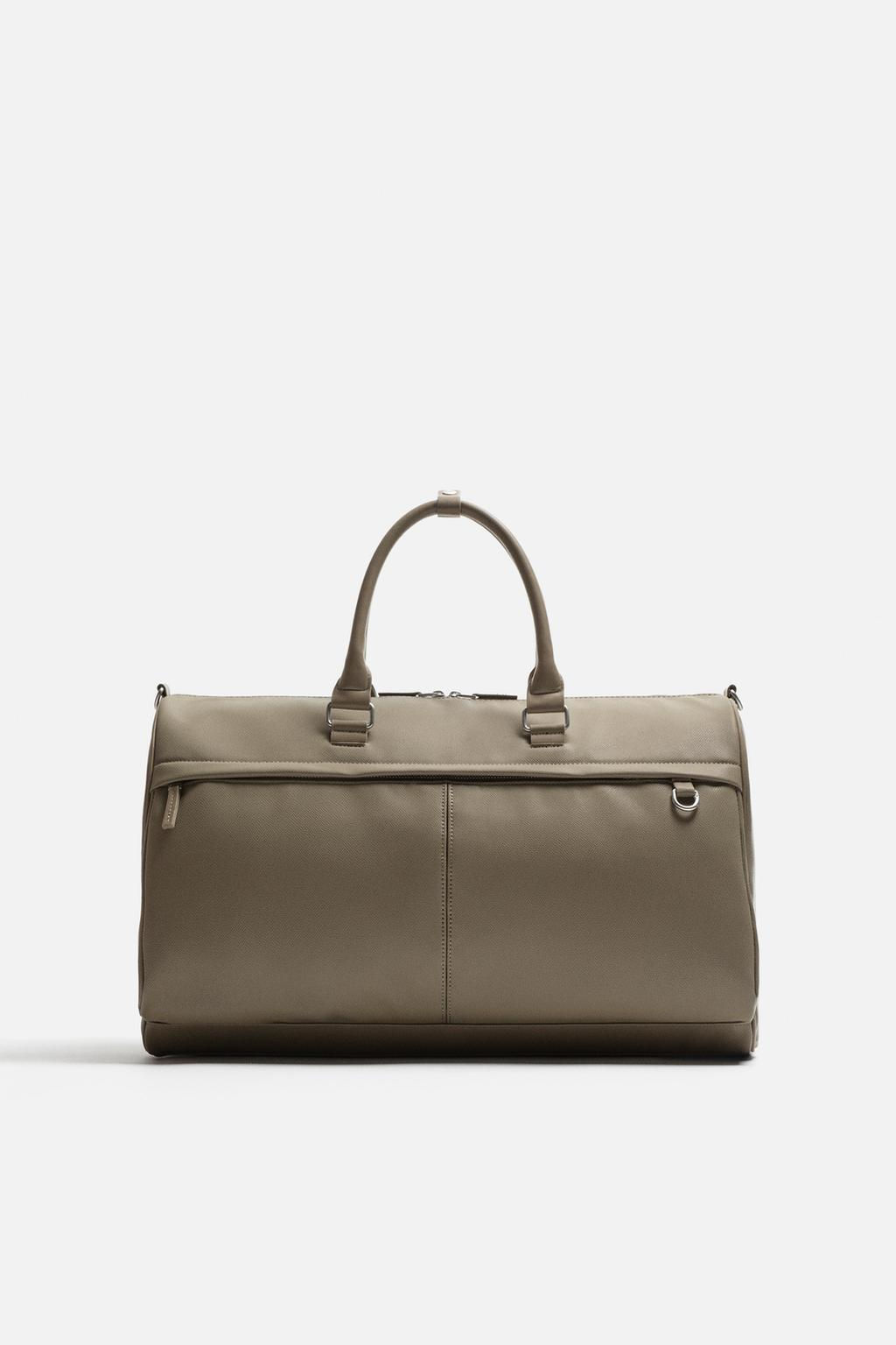 TEXTURED TRAVEL SUITCASE - Zara фото 5