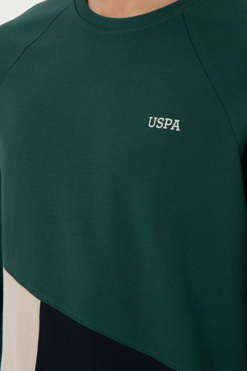 Мужской темно-зеленый свитшот Неожиданная скидка в корзине - U.s. polo assn фото 7