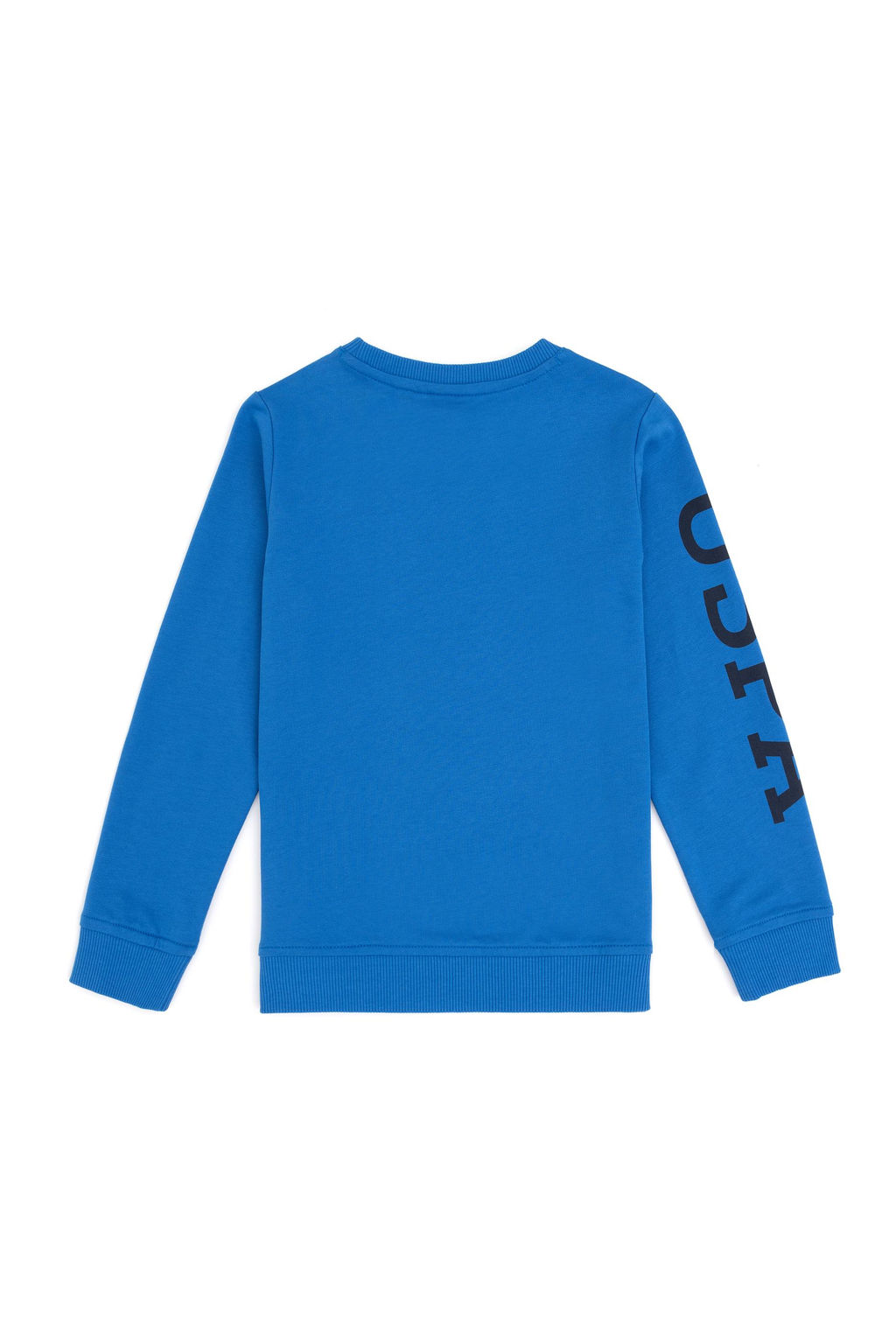Базовый свитшот для мальчика кобальтово-синего цвета - U.s. polo assn фото 2