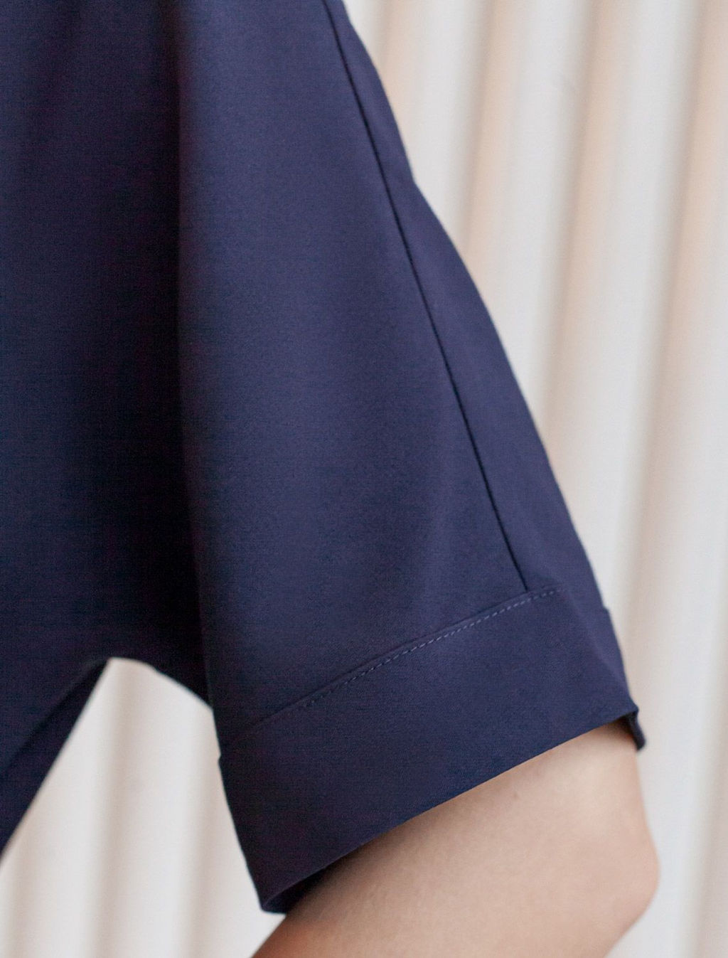 VILATTE / Платье из плотного лиоцелла с поясом на резинке  фото 7