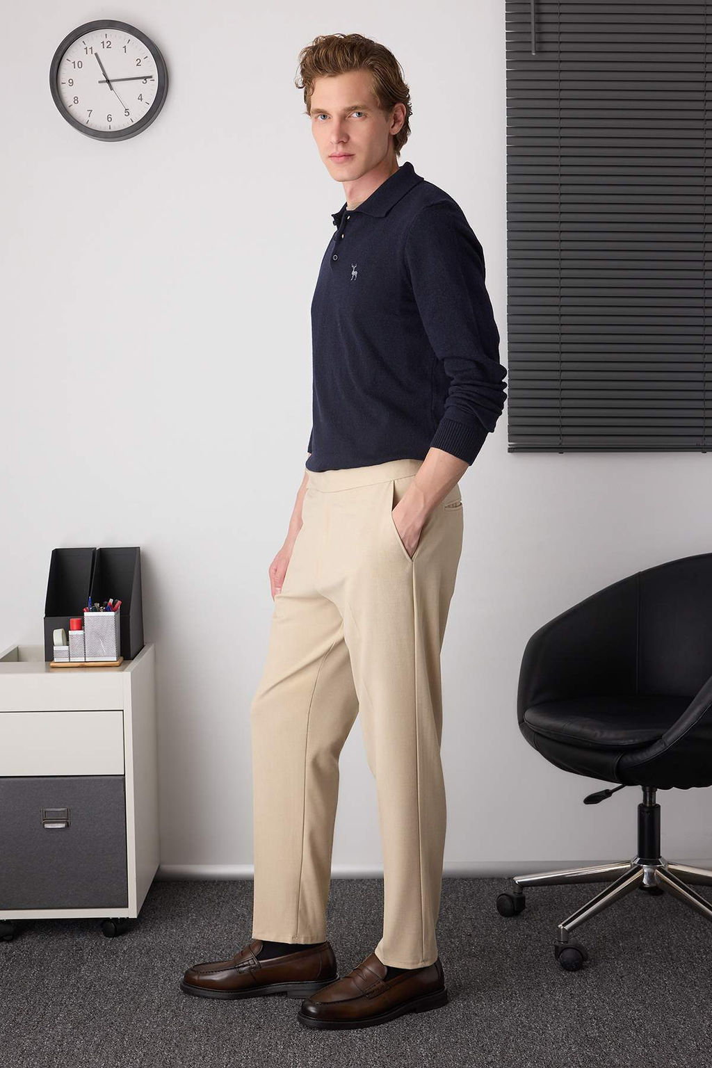 Tas Erkek Yeni Italyan Kesim Kumas Pantolon TMNAW26PL00016