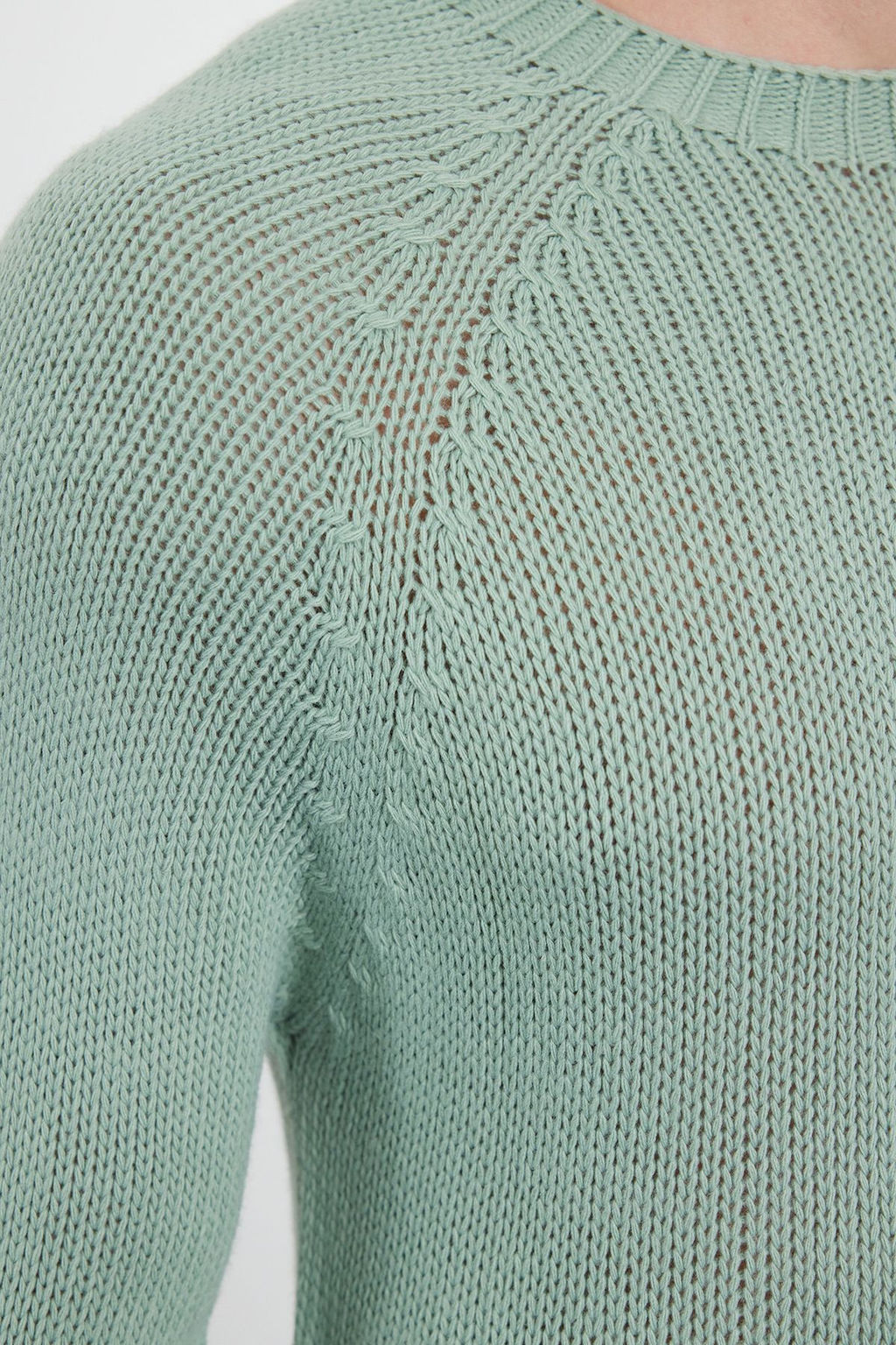 TRENDYOL MAN Kiremit Slim Fit Dar Kesim Bisiklet Yaka Reglan Kol Basic Triko Kazak TMNAW25KZ00000 - Trendyolmilla фото 12