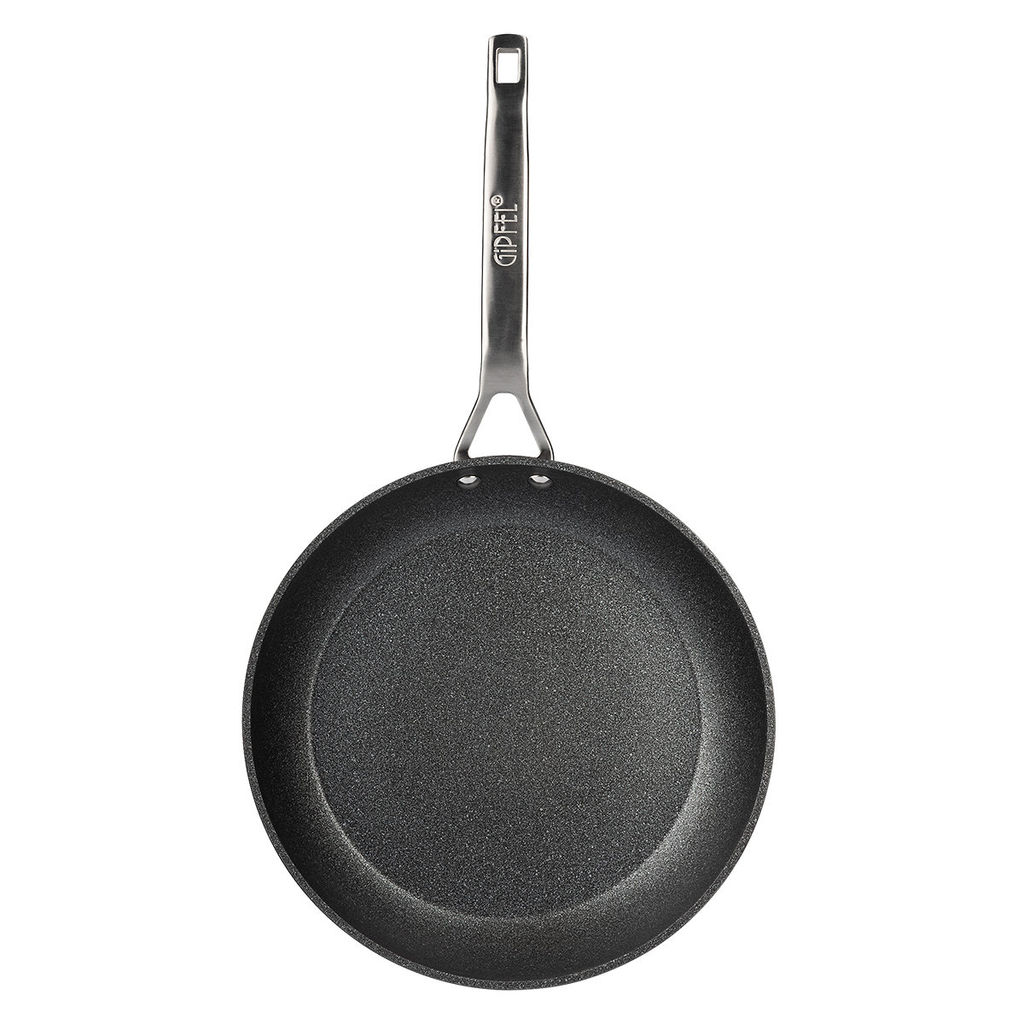 51378 GIPFEL Сковорода PROFILE PREMIUM 28*5,5 см из кованого алюминия с премиальным царапиноустойчивым 3-cлойным антипригарным покрытием Teflon Profile, с ручкой из нержавеющей стали, с индукционным д  фото 5