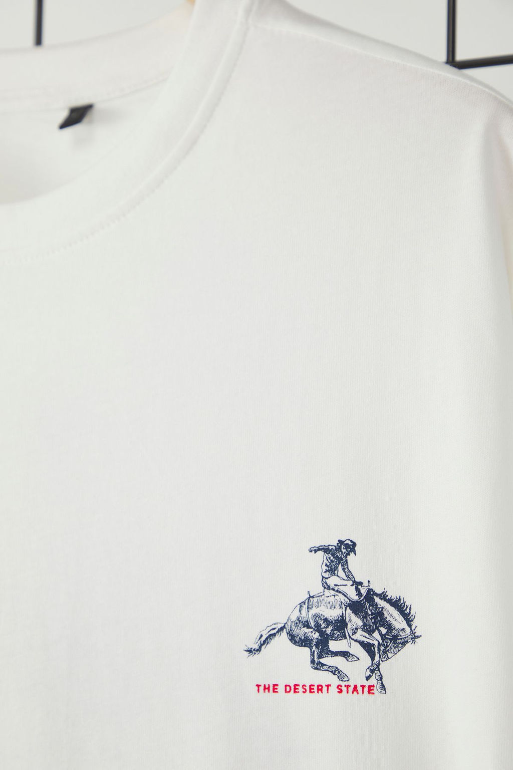 TRENDYOL MAN Ekru Modern Heritage Oversize/Genis Kesim %100 Pamuklu S?rt Bask?l? T-Shirt TMNSS25TS00125 - Trendyolmilla фото 9