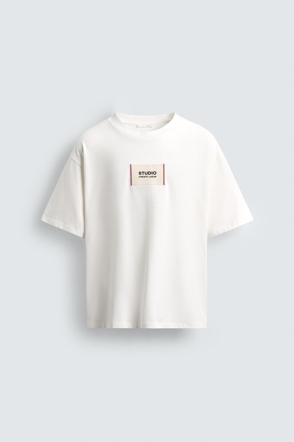 SLOGAN PATCH T-SHIRT - Zara фото 6