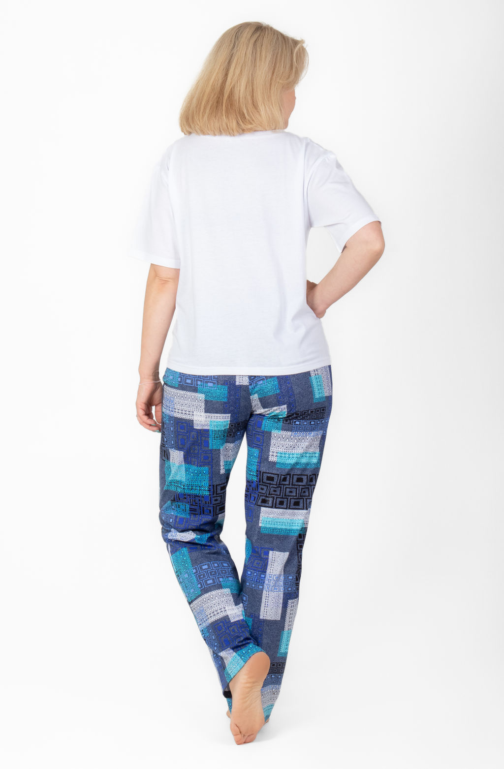 Костюм Рассвет К-290 (46-62) кулирка - Лотос фото 6