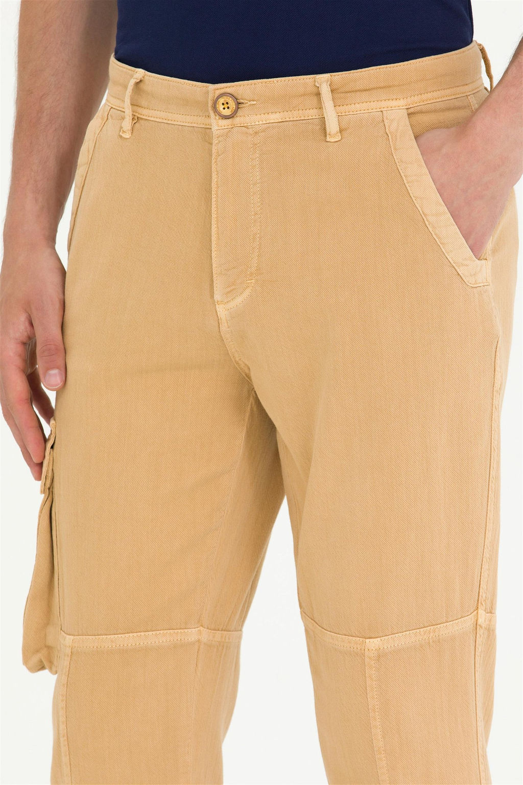 U. S. Polo Assn Мужские брюки из парусины светло-коричневого цвета - U.s. polo assn фото 13