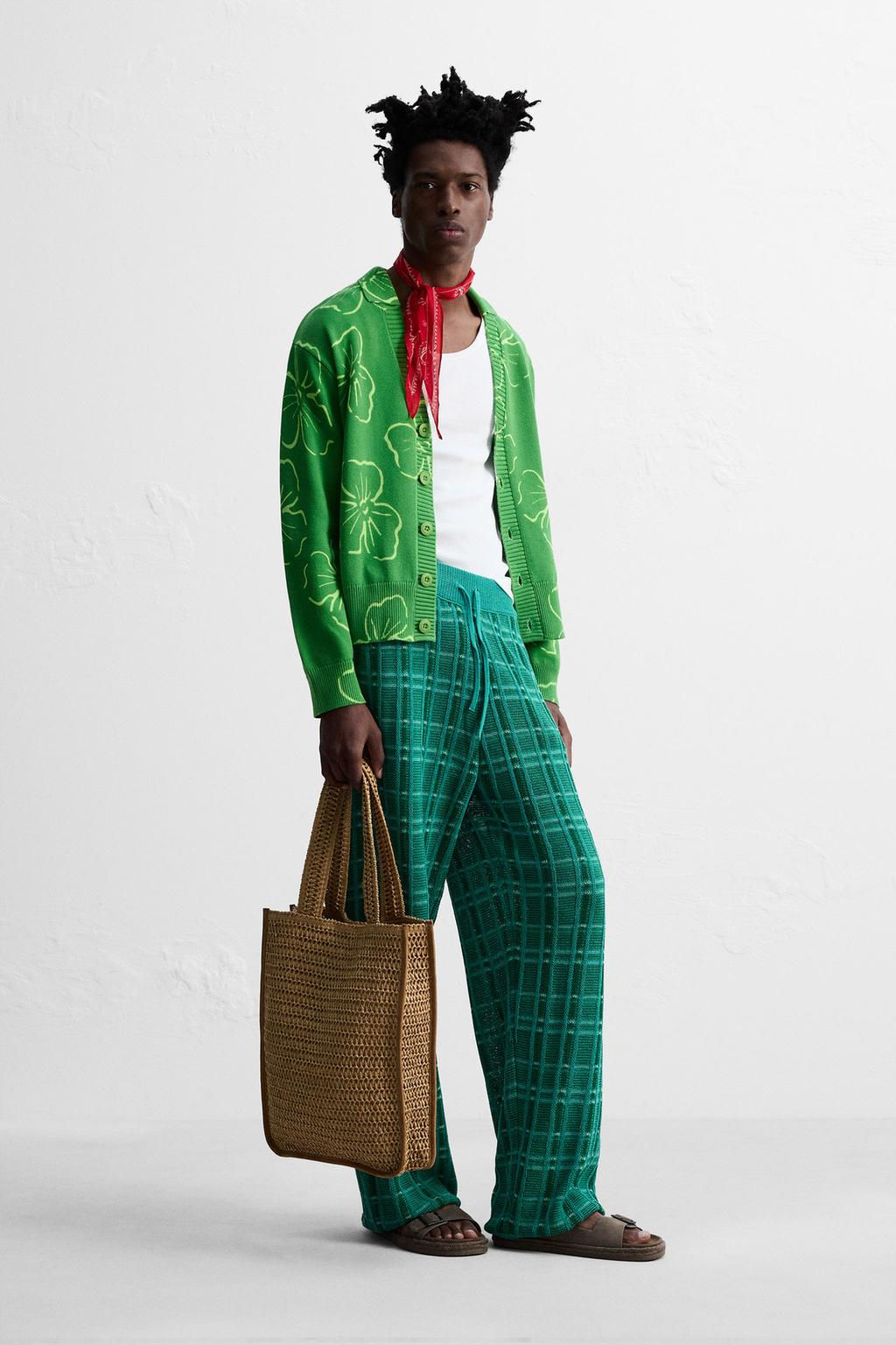 FLORAL PRINT CARDIGAN  OTIS KWAME KYE QUAICOE - Zara фото 4