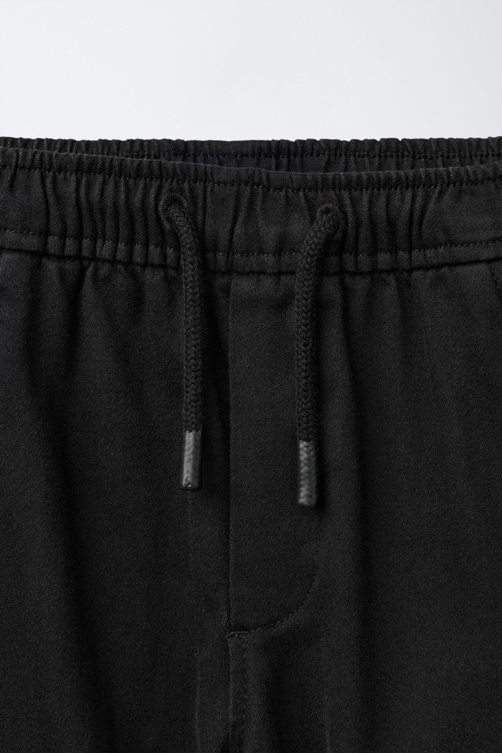PANTAL?N JOGGER CARGO ETIQUETA / Negro - Zara фото 3