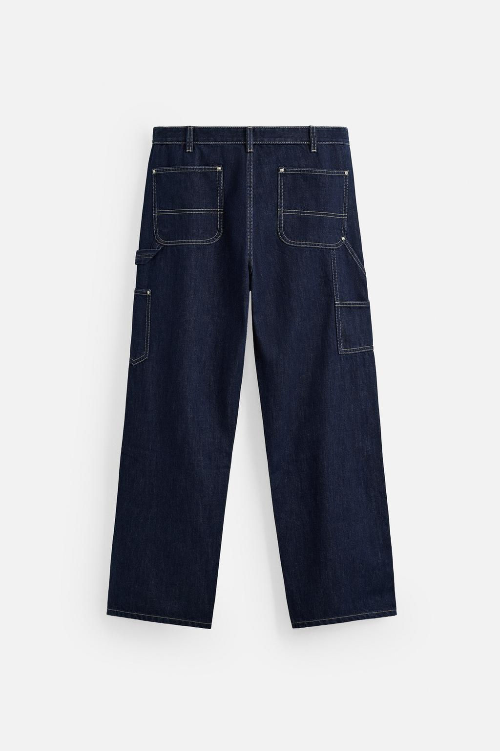 CARPENTER STRAIGHT-LEG JEANS - Zara фото 28