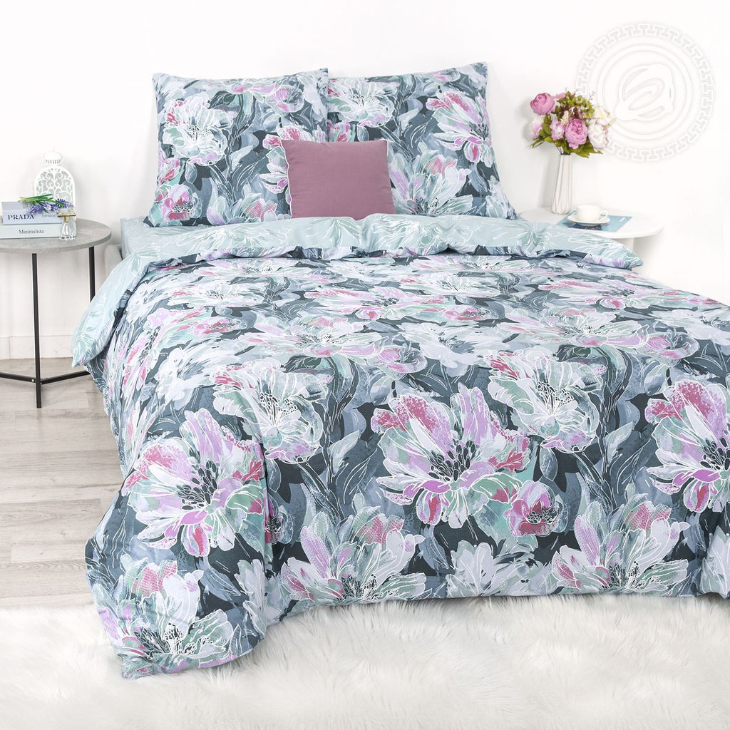 Постельное бельё Дивея (бязь премиум) 2 сп. с Евро/Пододеяльник: 1 шт. - 215*175; Простыня: 1 шт. - 215*240; Наволочка: 2 шт. - 70*70; Премиум