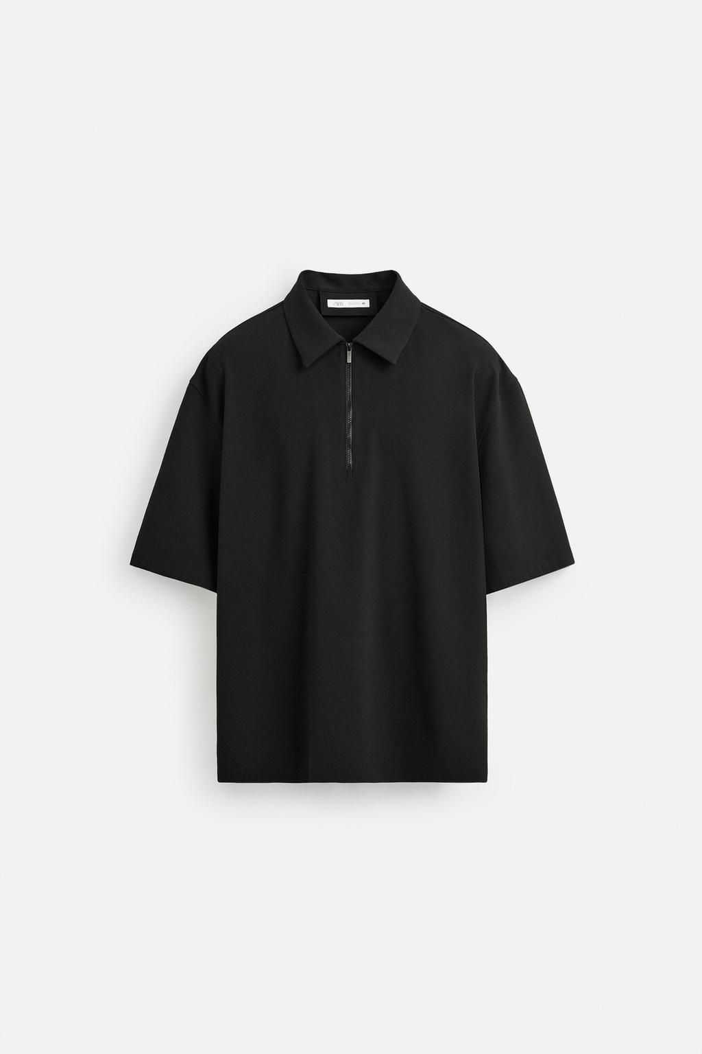 COMFORT ZIP POLO SHIRT - Zara фото 18