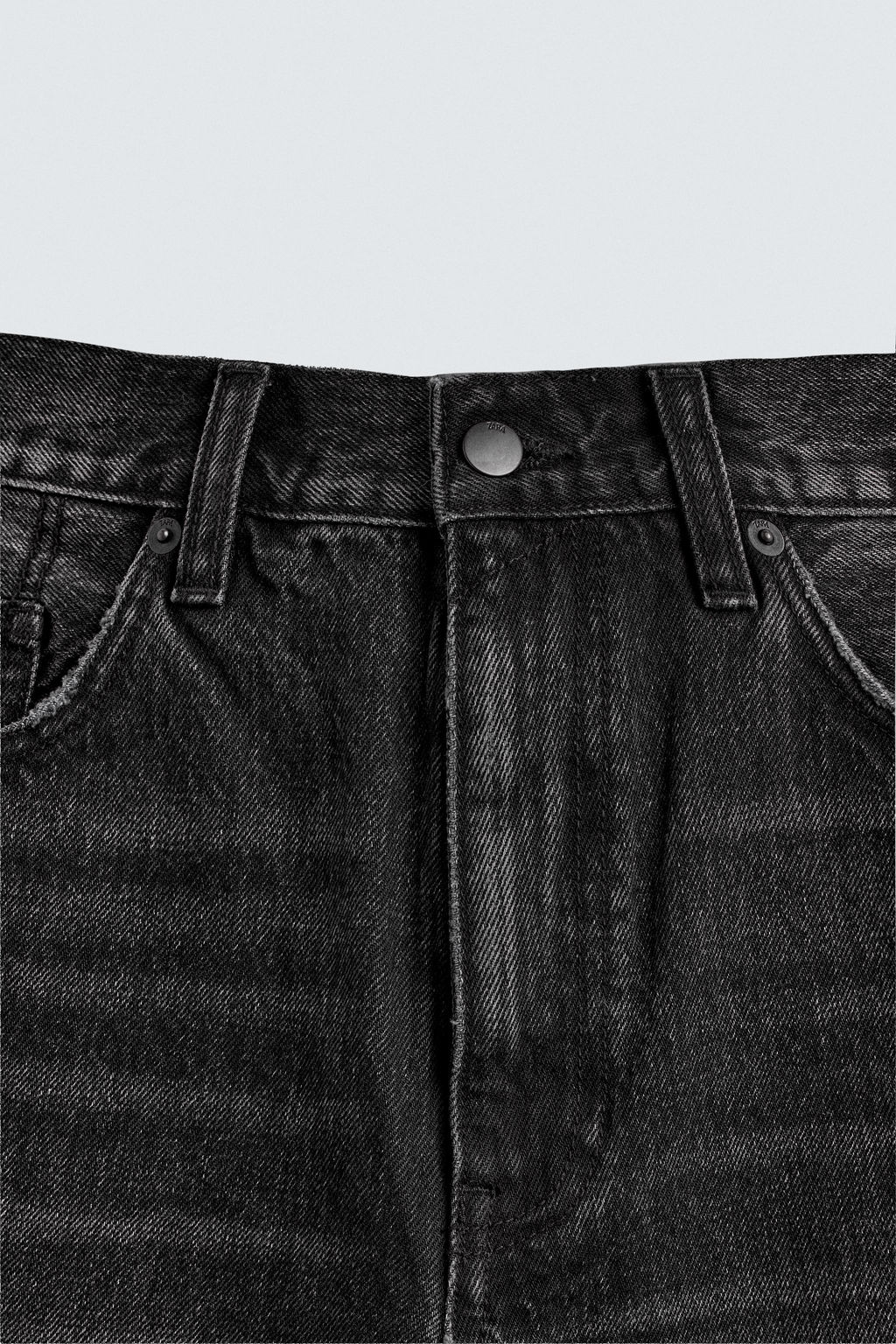 BERMUDA DENIM BAGGY FIT / Carb?n - Zara фото 9