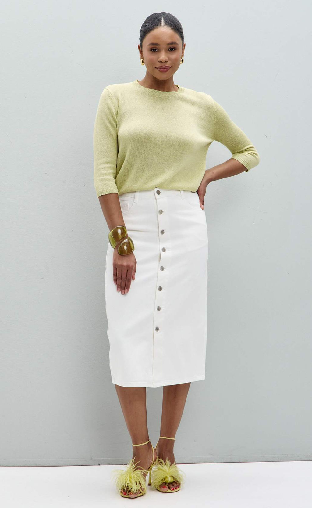 Юбка P612-0218 white - Primm фото 2