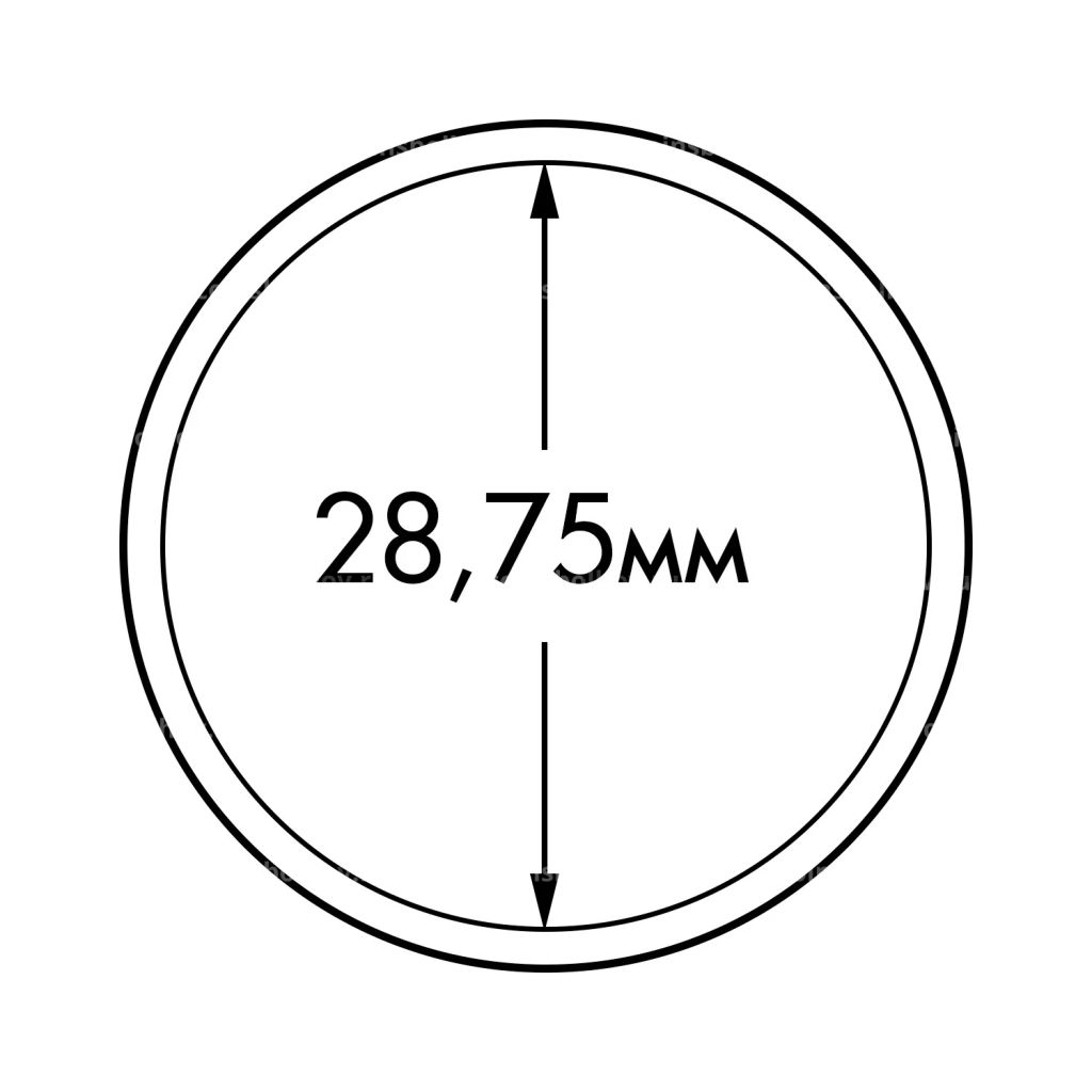 Капсула ULTRA Perfect Fit для монет 10 евро Германия диаметром 28.75 мм LEUCHTTURM 365294