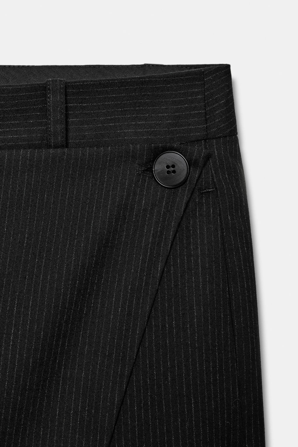 ZW COLLECTION PINSTRIPE PAREO TROUSERS - Zara фото 7