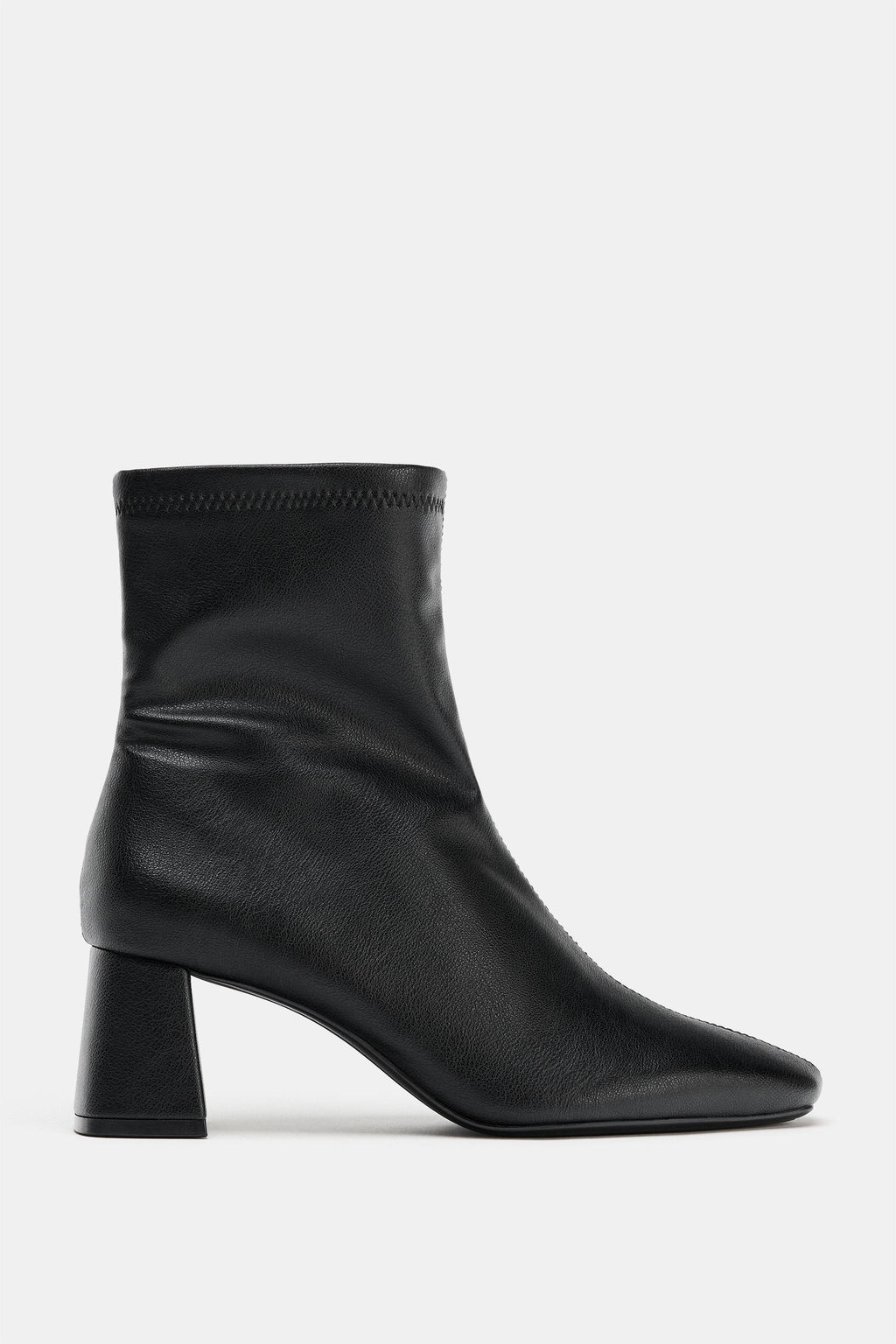 BLOCK HEEL ANKLE BOOTS - Zara фото 5