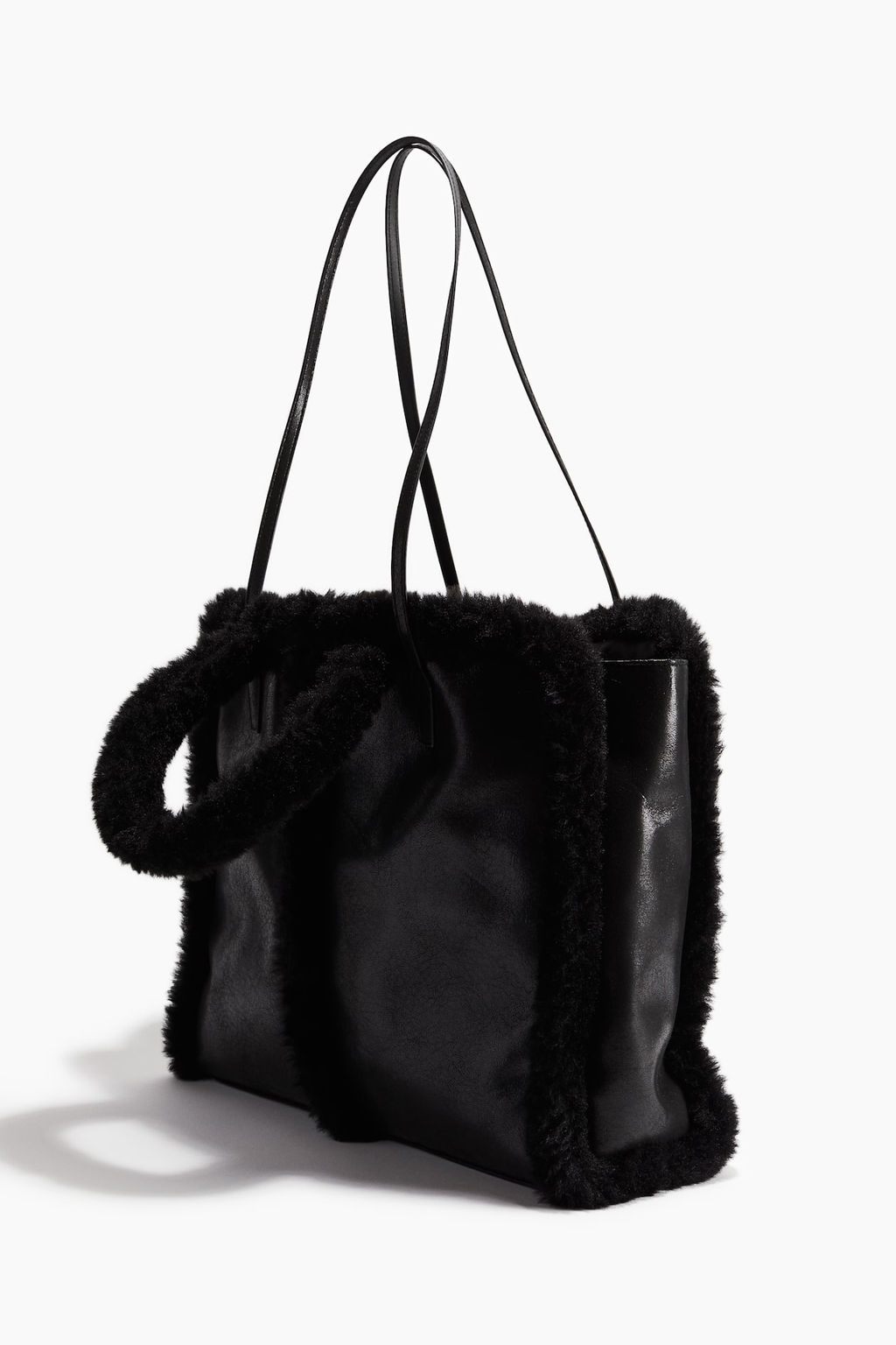 Bolso shopper con ribete efecto pelo - H&m фото 2