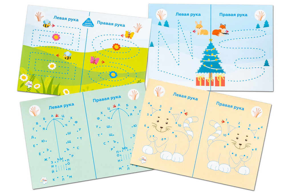 Набор карточек для рисования двумя руками (уровень 3) - Smiledecor фото 2