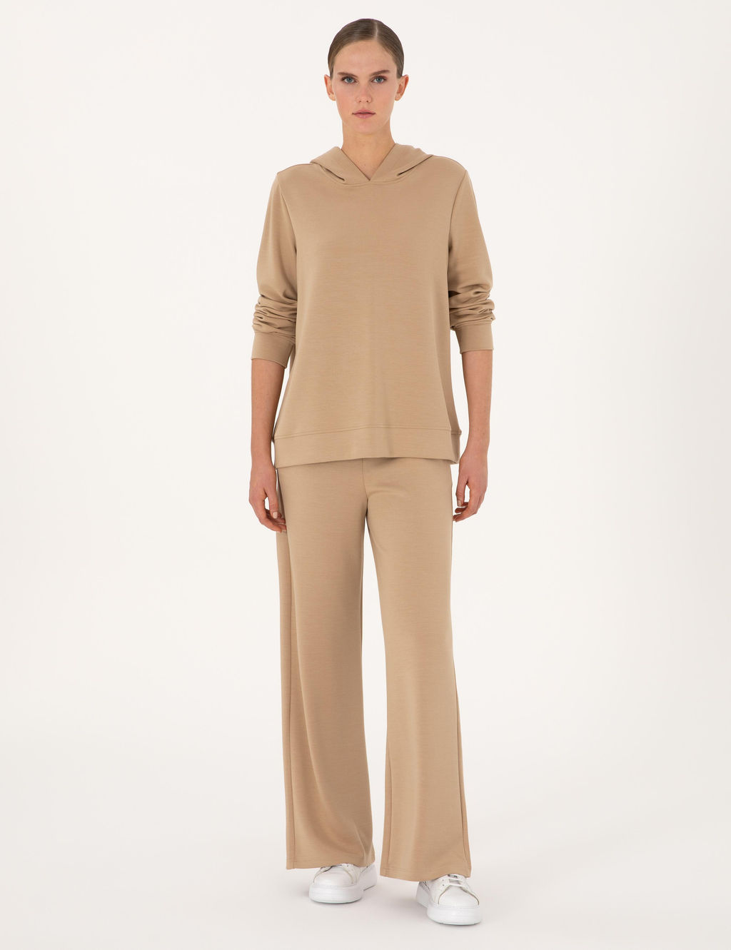 Bej Oversize Sweatshirt - Pierre cardin фото 4