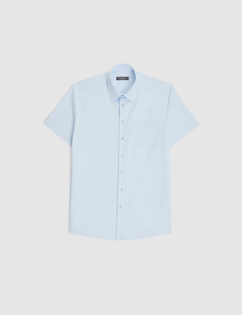 A__k Mavi Regular Fit K_sa Kollu G_mlek