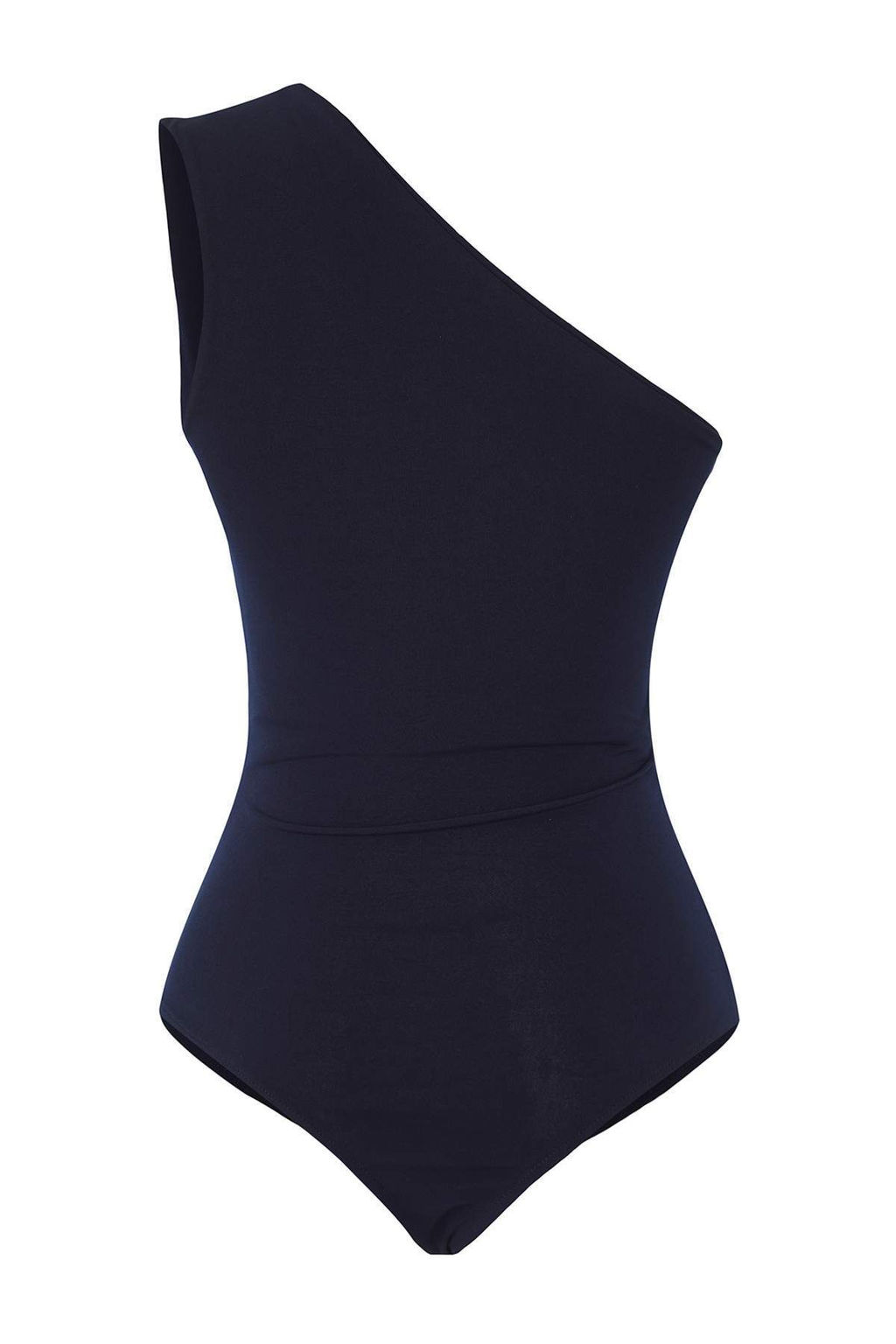 Lacivert Asimetrik Yaka Gold Aksesuar Detayl? Orme Body TPRAW26BD00006