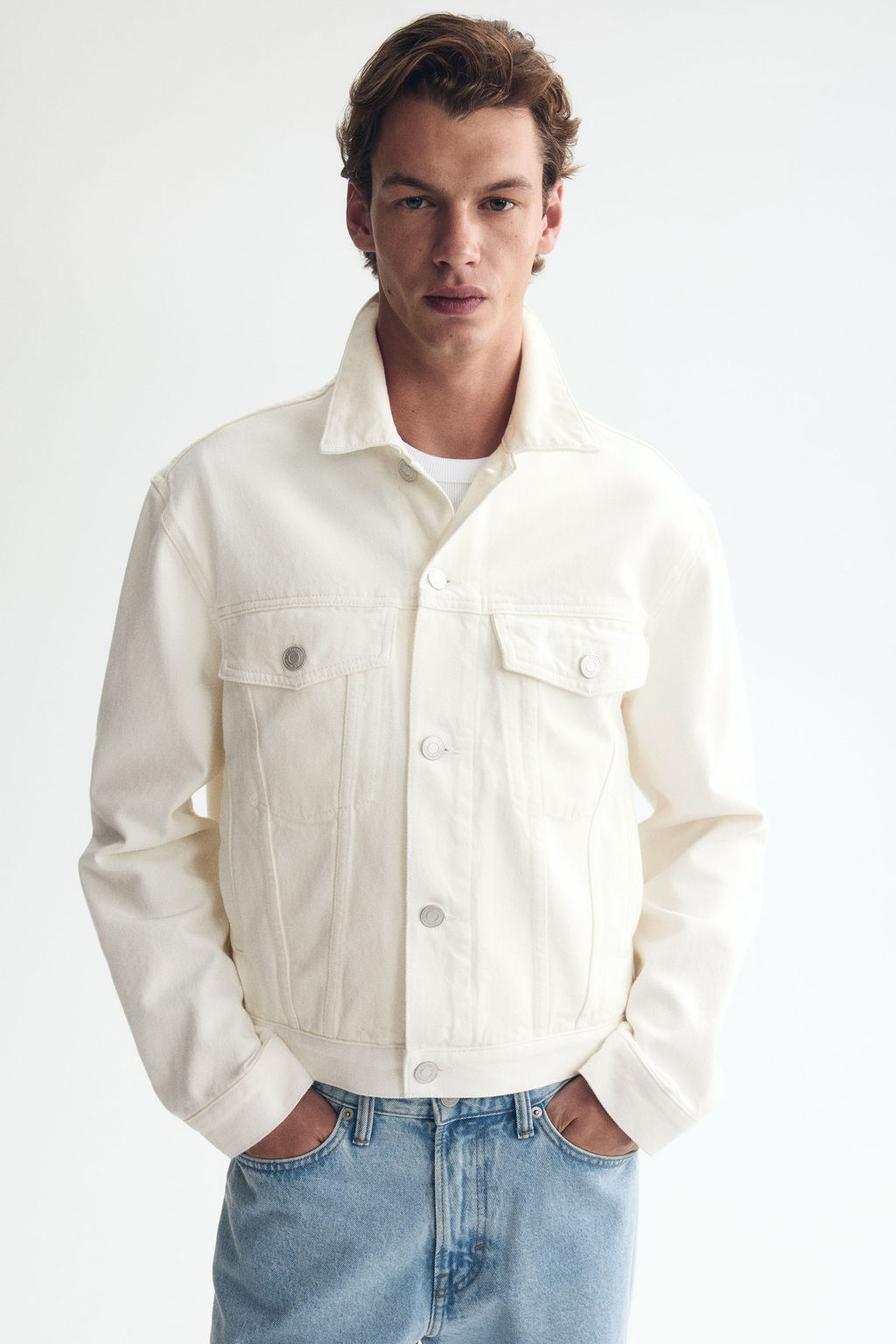 Cazadora trucker en denim - H&m фото 2