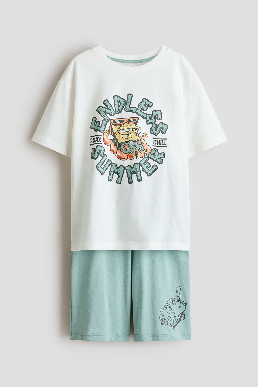 Pijama estampado de algod?n - H&m фото 2