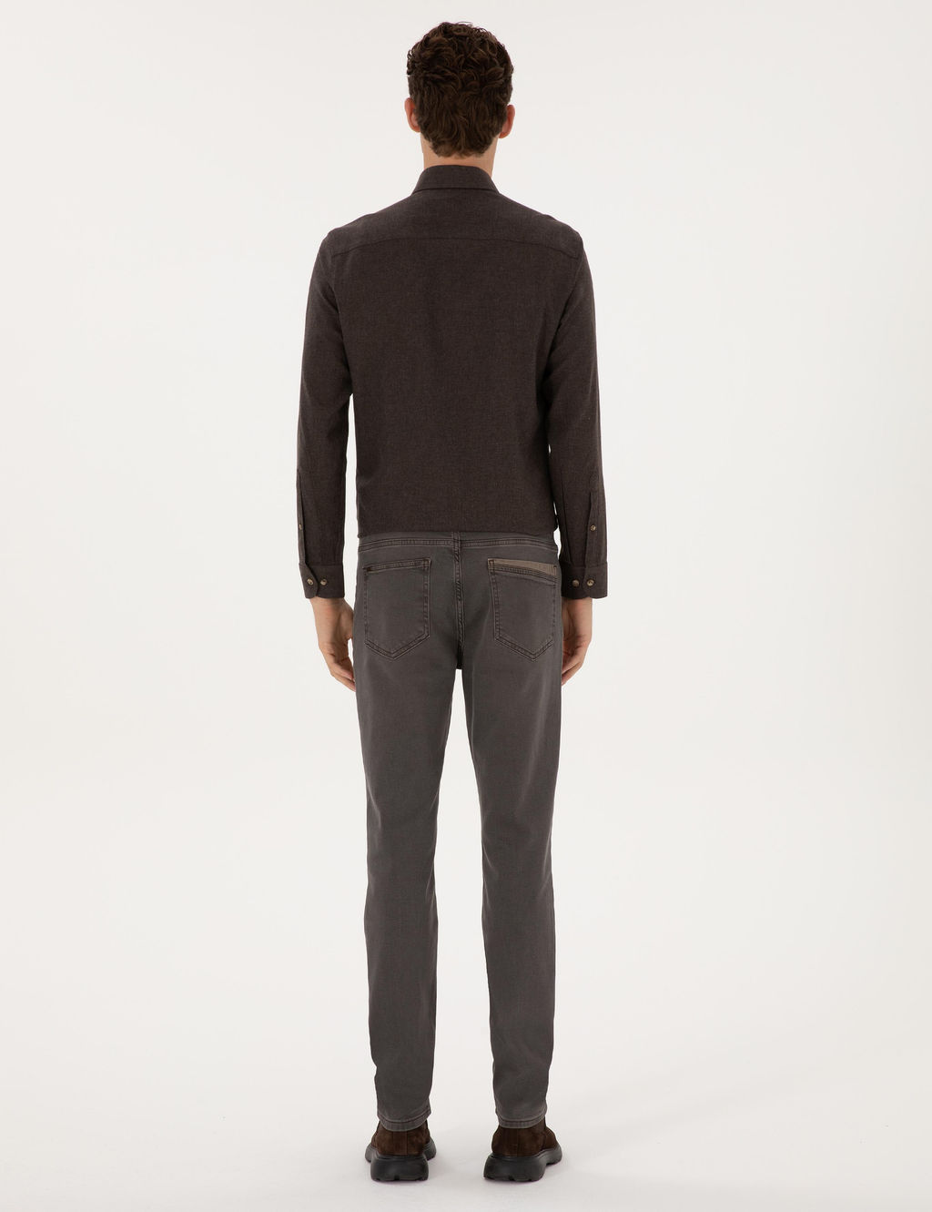 Kahverengi Slim Fit Jean Pantolon - Pierre cardin фото 4