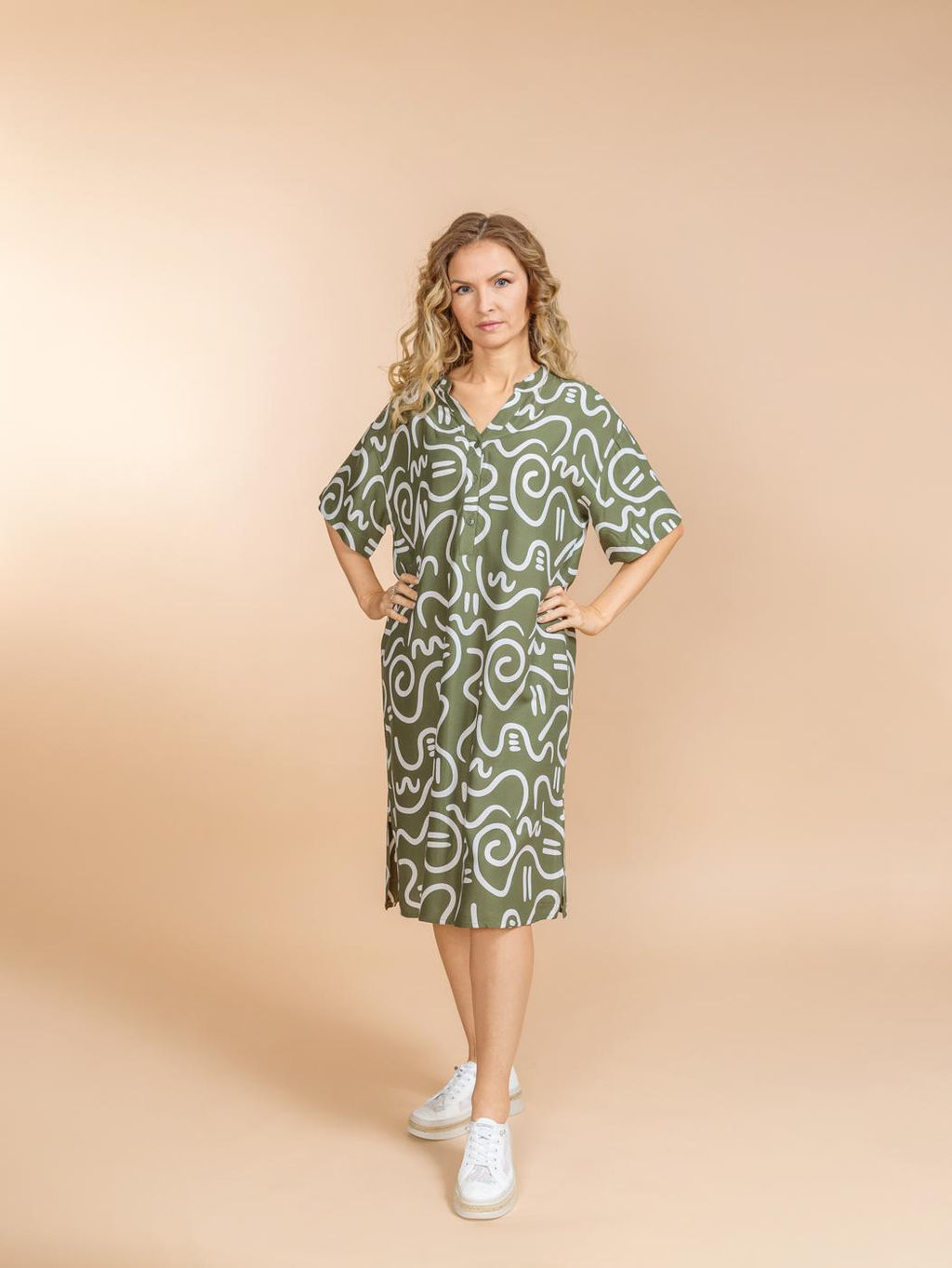 Туника (вискоза) №25-226-3 - Ганг фото 3