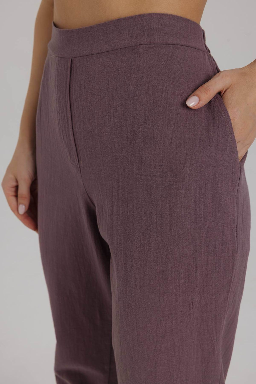 Брюки женские 183/01/Сливовый - Rise фото 2