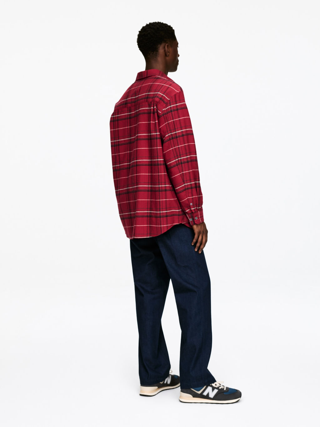 Camisa de franela informal - H&m фото 6
