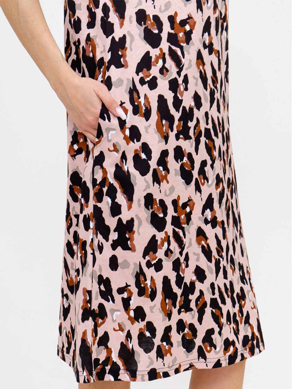 Платье женское, цвет синий бежевый - Текс-плюс фото 11