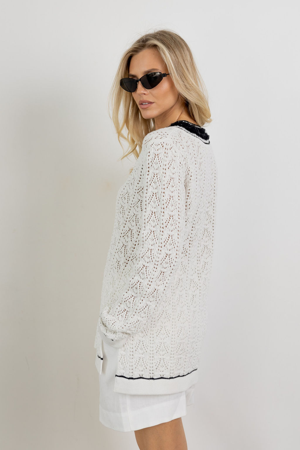 SS-2645 джемпер женский молоко